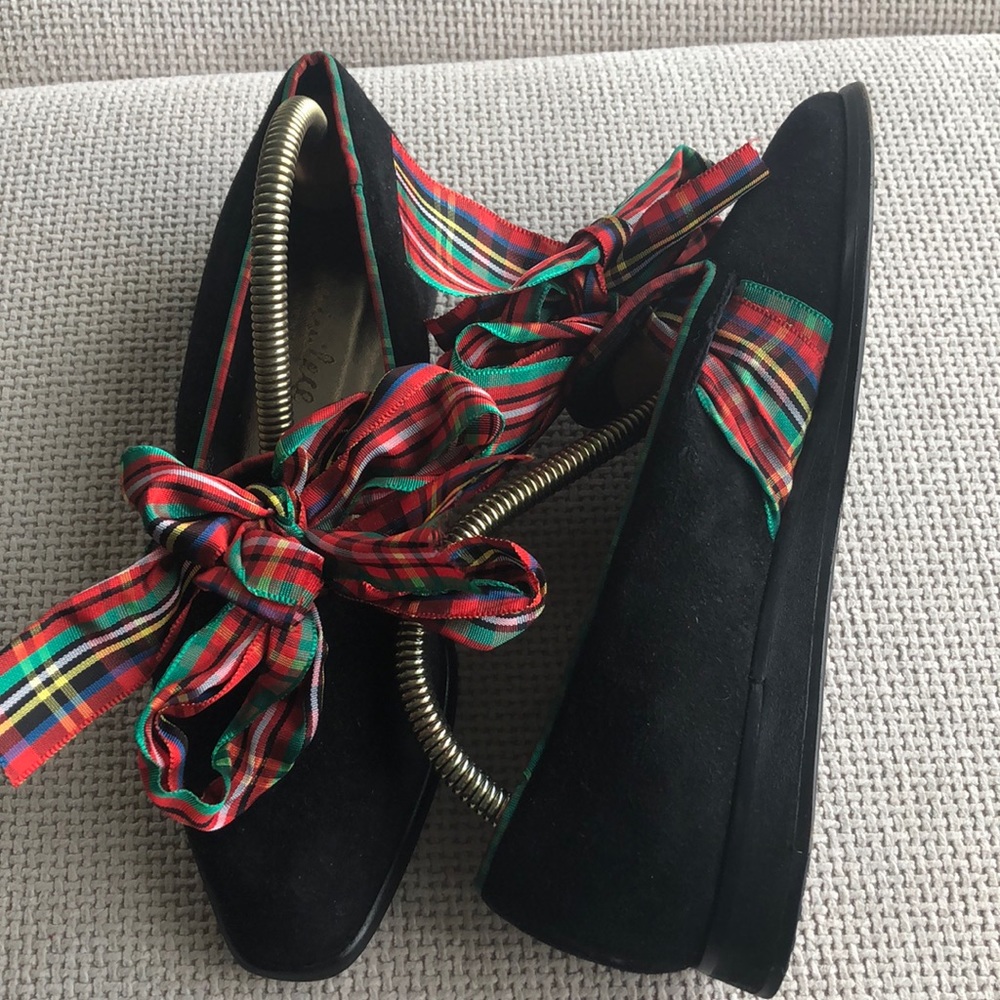 Privilege made in Italy blk suede loafer SZ 6.5